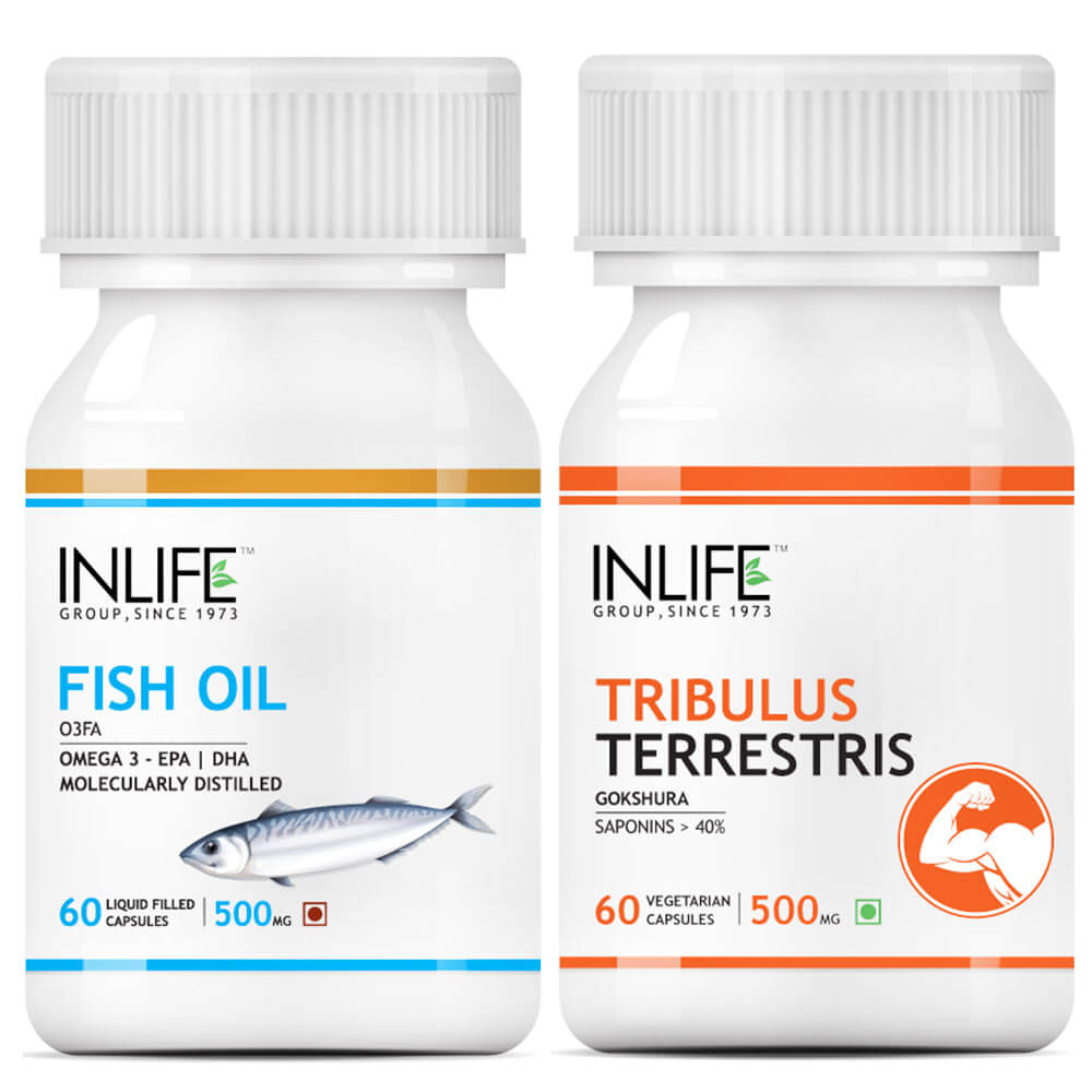 INLIFE Strength and Stamina Combo Pack,  120 capsules 