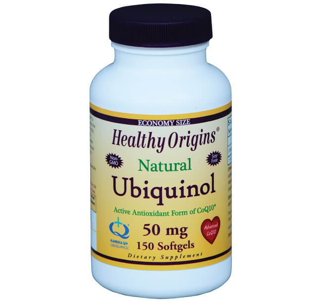 Healthy Origins CoQ10 Ubiquinol 50 mg,  150 softgels 