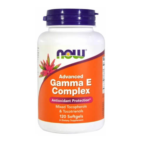 Now Gamma E Complex,  120 softgels 