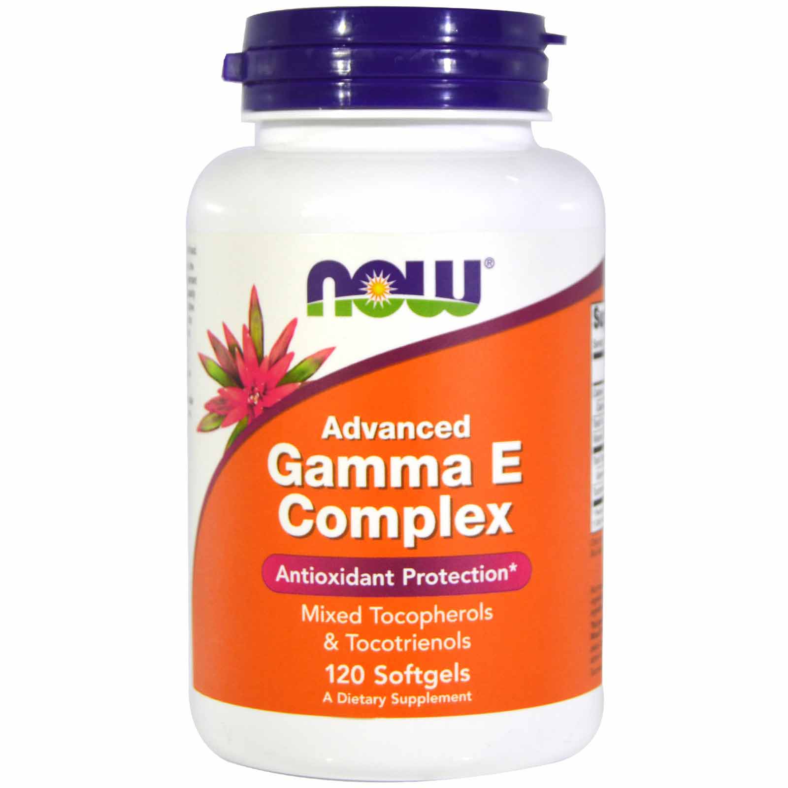 Now Gamma E Complex,  120 softgels 