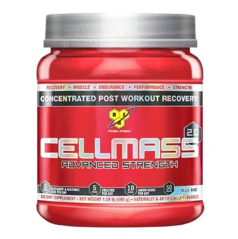 BSN CellMass,  Blue Raz  1.09 lb 
