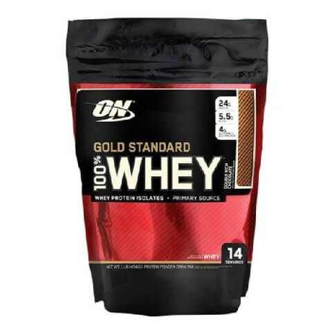 ON (Optimum Nutrition) Gold Standard 100% Whey Protein, 1 lb Double Rich Chocolate ON (Optimum Nutrition) Gold Standard 100% Whey Protein, 1 lb Double Rich Chocolate