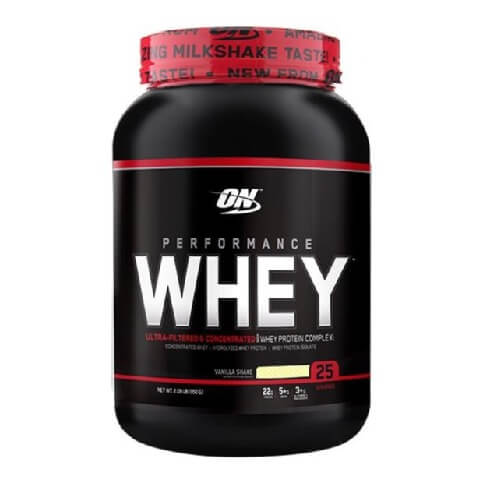 ON (Optimum Nutrition) Performance Whey, 2.09 lb Vanilla Shake