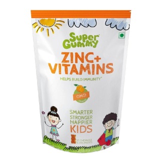 Super Gummy Zinc + Vitamins Orange, 30 gummies