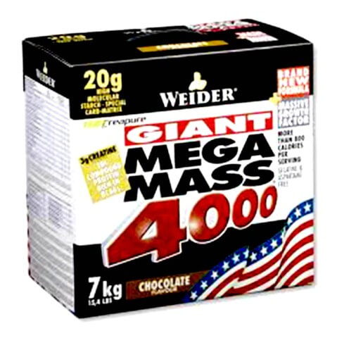 Weider Giant Mega Mass 4000,  15.4 lb  Chocolate 