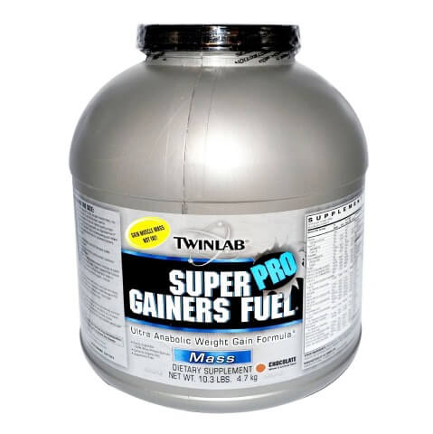 TWINLAB Super Gainer Fuel,  10.3 lb  Chocolate 