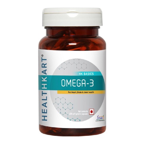 HealthKart Omega 3, 60 softgels HealthKart Omega 3, 60 softgels