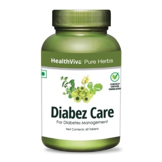 HealthViva Pure Herbs Diabez Care, 60 tablet(s)