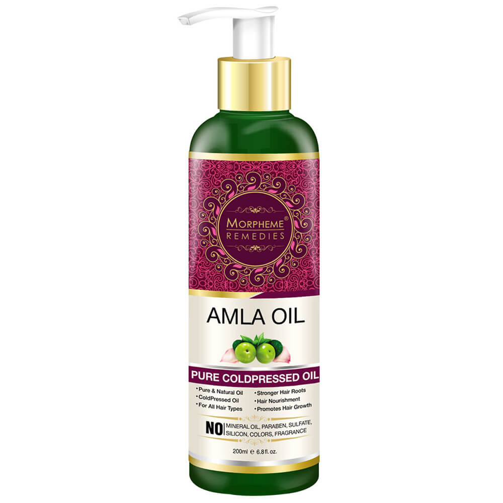 Morpheme Remedies Amla Oil,  200 ml  All Type Hair 
