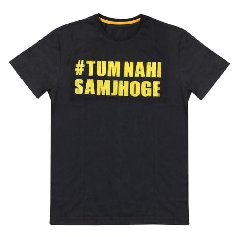 MuscleBlaze Tum Nahi Samjhoge T-Shirt,  Assorted  Free Size 