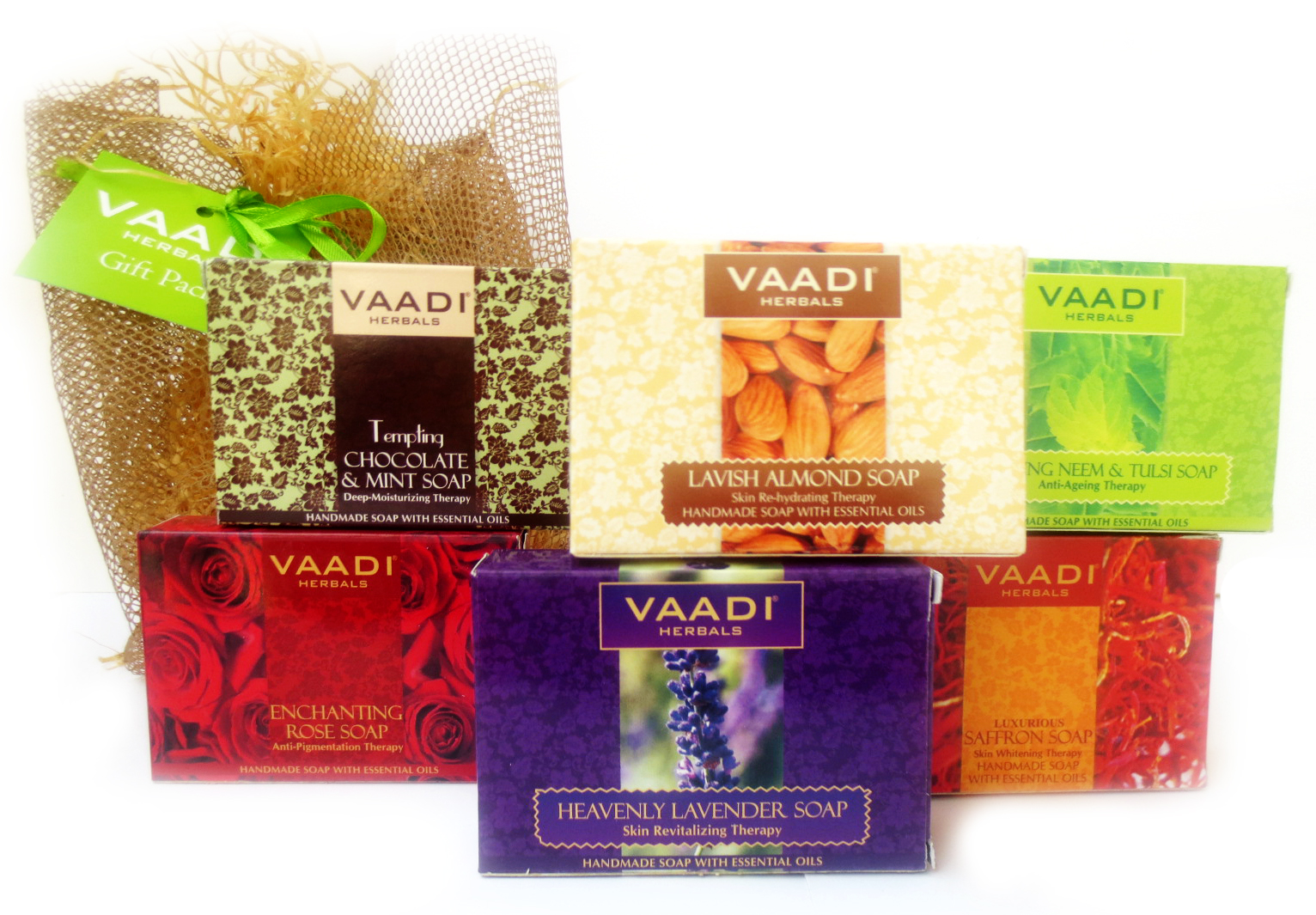 Vaadi Herbals Assorded Soaps Gift Pack