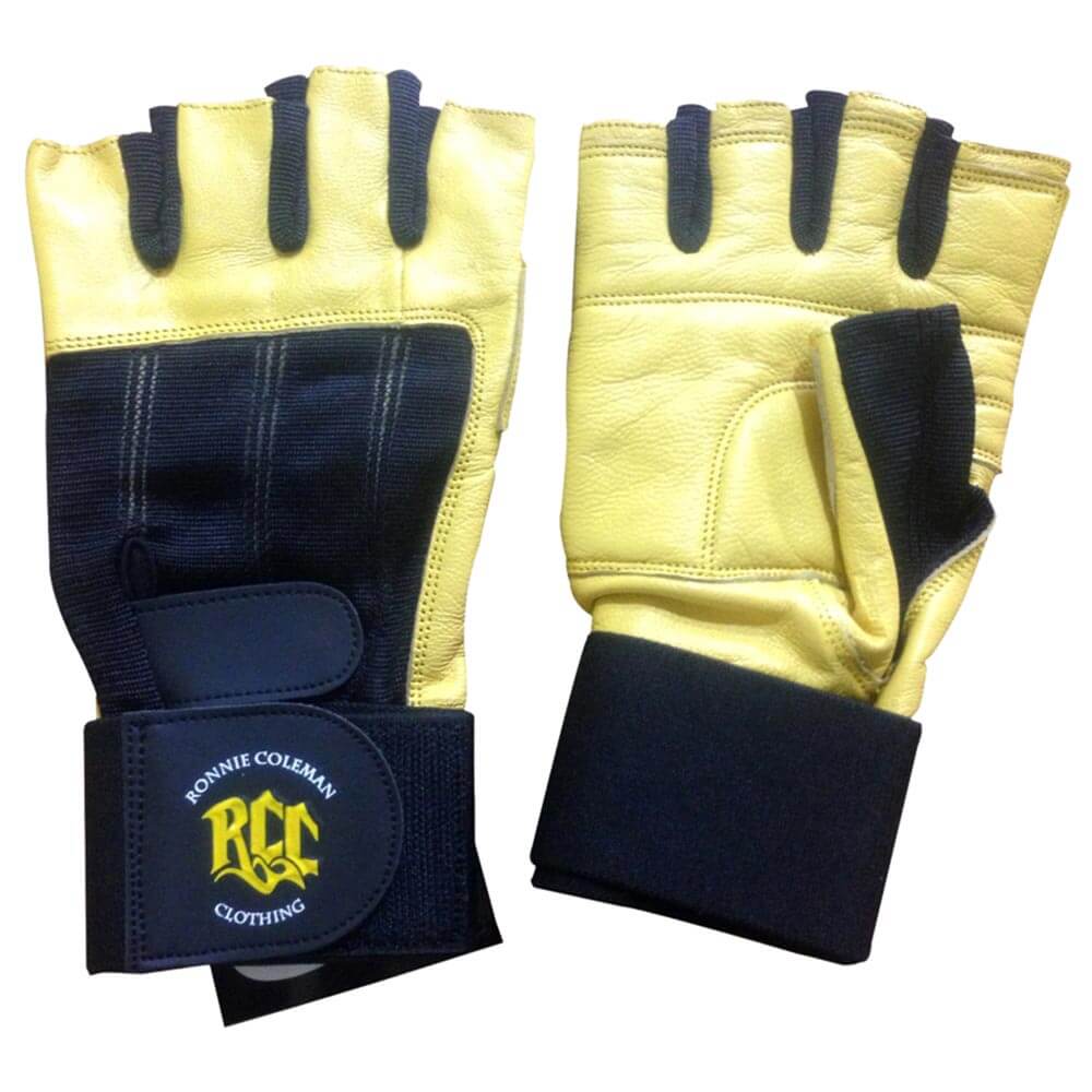 Rocclo Weight Lifting Gloves-5110,  Yellow & Black  XL 