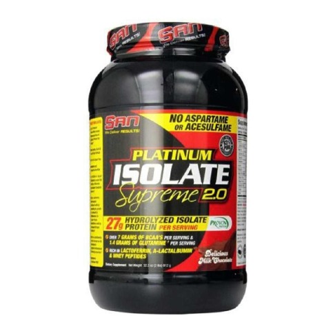 SAN Platinum Isolate Supreme,  2 lb  Delicious Milk Chocolate 