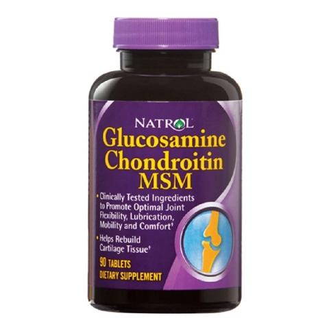 Natrol Glucosamine Chondroitin MSM,  90 tablet(s) 