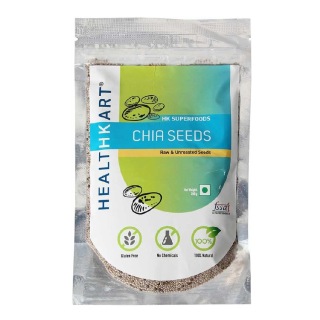 HealthKart Chia Seeds (Unroasted), 0.2 kg Unflavoured