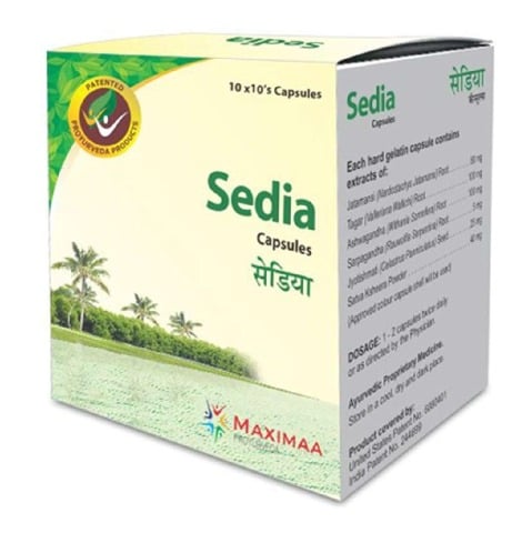 Maximaa Proyurveda Sedia,  100 capsules 