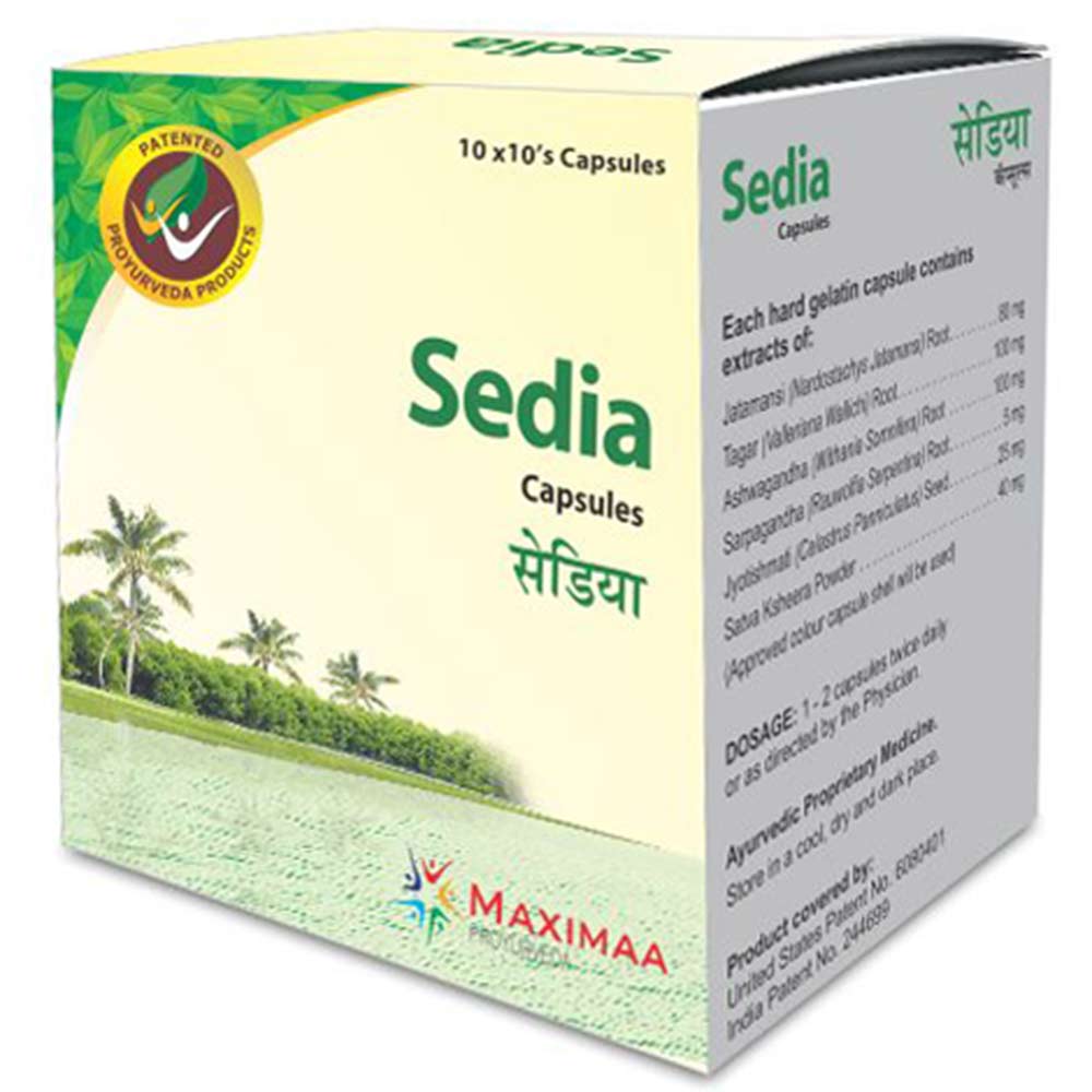 Maximaa Proyurveda Sedia,  100 capsules 