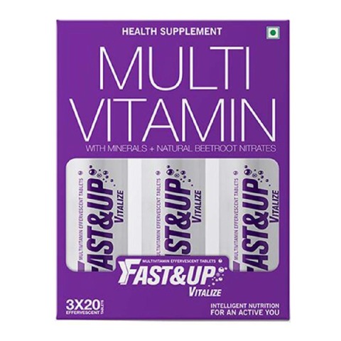 Fast & Up Vitalize, 60 tablet(s) Orange