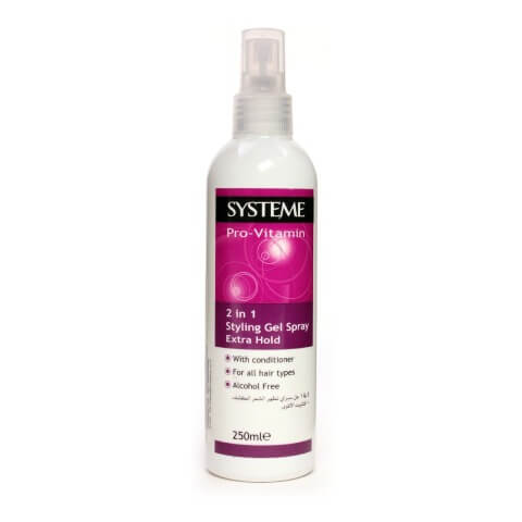 Systeme 2 in 1 Styling Gel Spray Extra Hold