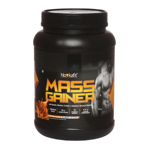 Novkafit Mass Gainer, 2.2 lb Chocolate