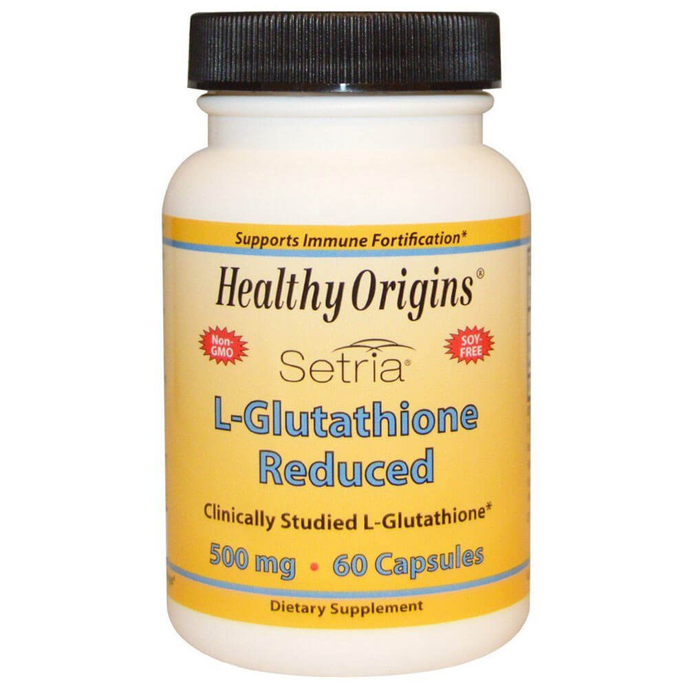 Healthy Origins L-Glutathione Reduced,  60 capsules 