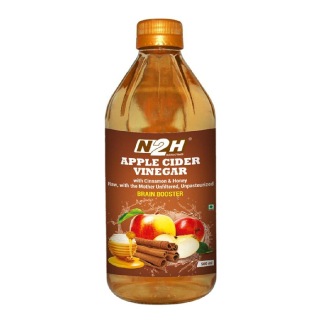 N2H Apple Cider Vinegar, 0.5 L Cinnamon & Honey