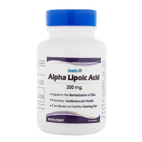 Healthvit Alpha Lipoic Acid (300 mg), 60 capsules