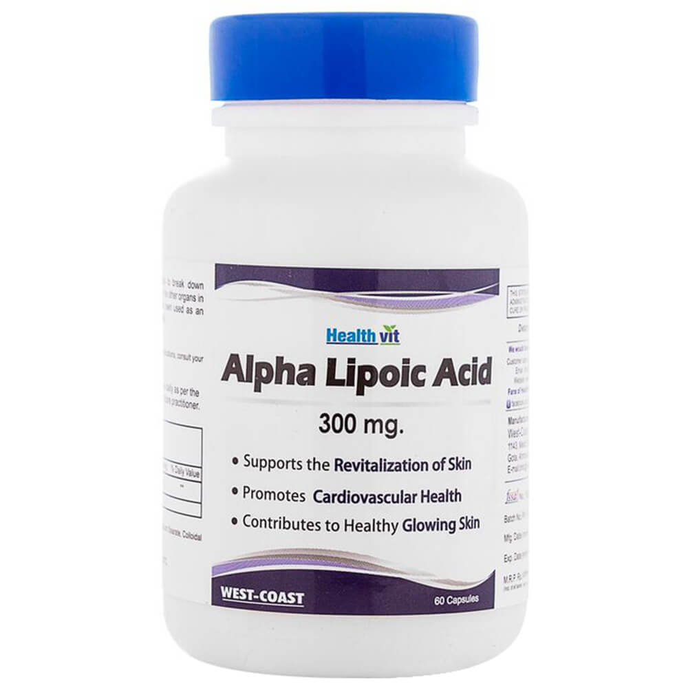 Healthvit Alpha Lipoic Acid (300 mg),  60 capsules 