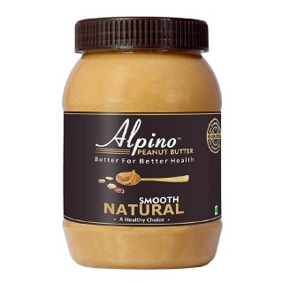 Alpino Peanut Butter (Unsweetened), Natural Smooth 1 kg