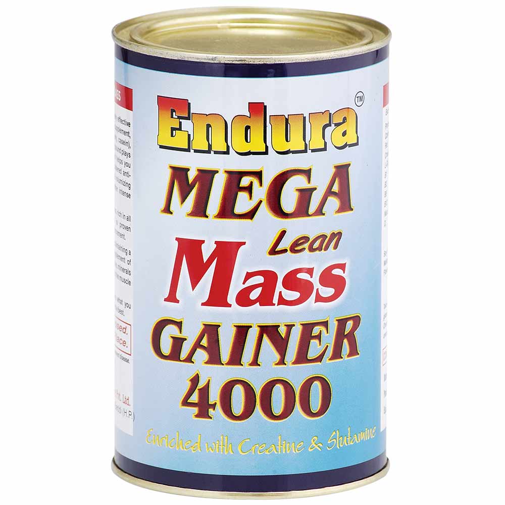 Endura Mega Lean Mass Gainer 4000,  1.1 lb  Unflavoured 