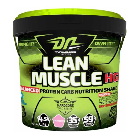 Domin8r Nutrition Lean Muscle, 10 lb Strawberry