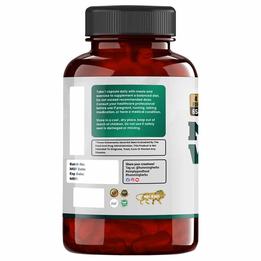 3 - Humming Herbs Mondia Whitei (Mulando) Complex,  90 capsules 