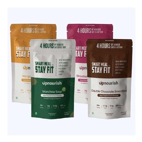 1 - Upnourish Smoothie, 50 g Assorted (Pack of 4)