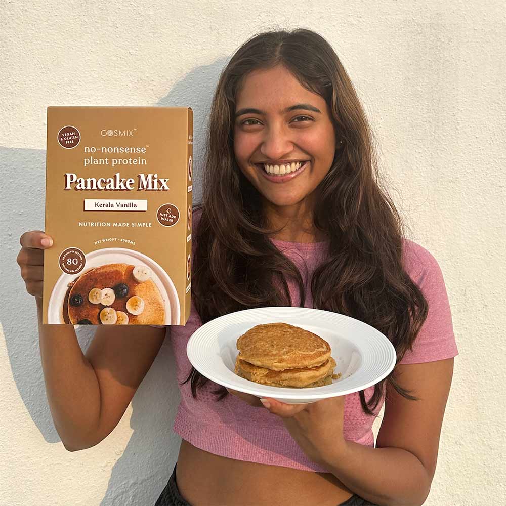 4 - Cosmix No Nonsense Plant Protein Pancake Mix,  Assorted  4 Piece(s)/Pack 