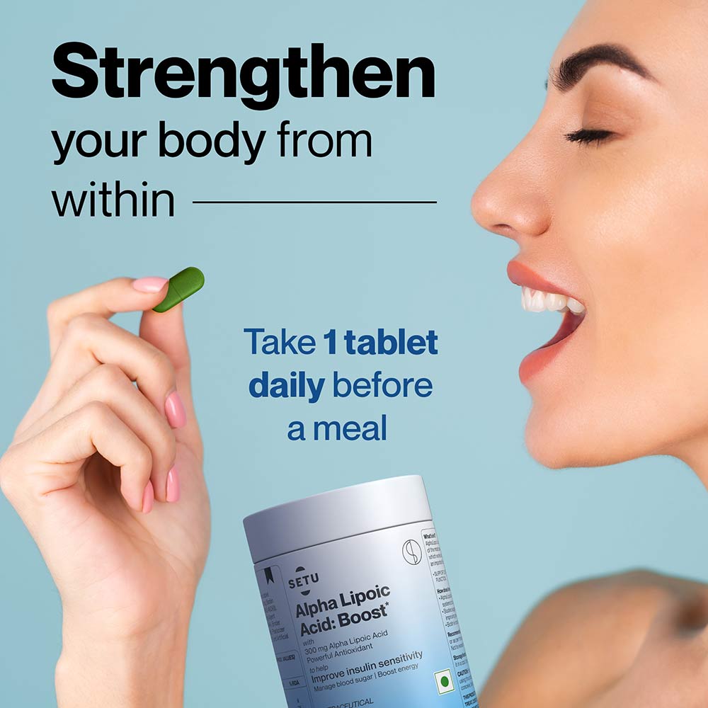8 - Setu Alpha Lipoic Acid (Pack of 3),  60 tablet(s) 