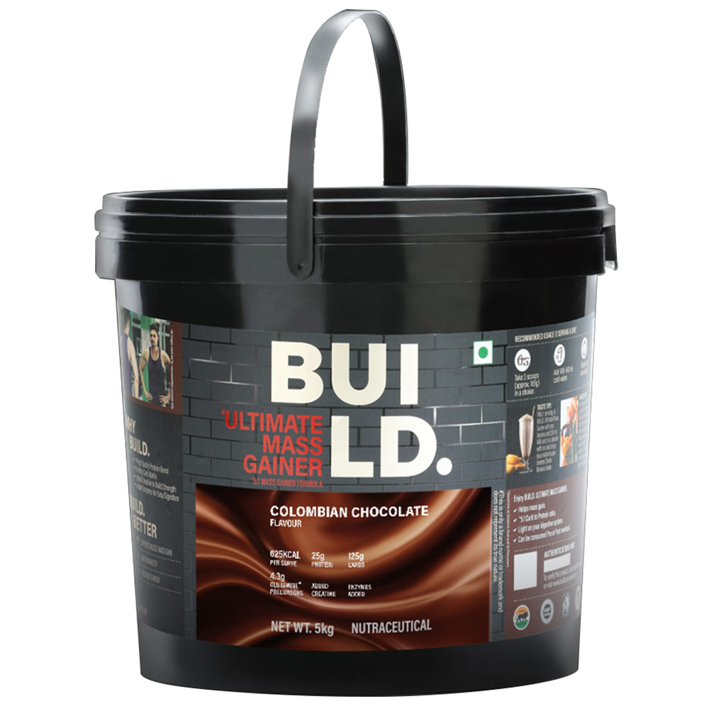 1 - Build Ultimate Mass Gainer,  11 lb  Colombian Chocolate 