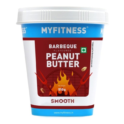 1 - Myfitness Barbeque Peanut Butter,  510 g  Smooth 