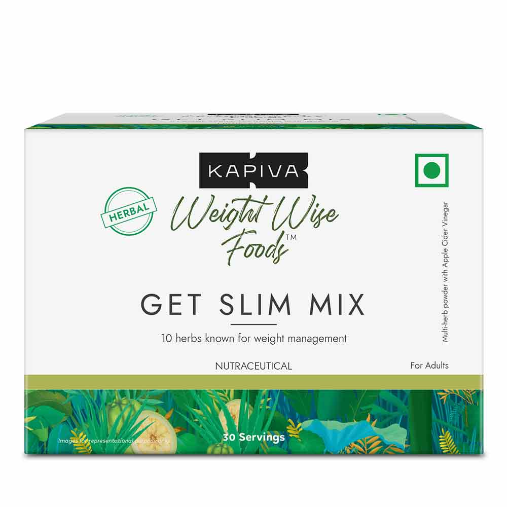 2 - Kapiva Weight Wise Foods Get Slim Mix,  30 sachets/pack 