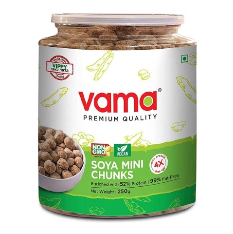 1 - Vama Soya Mini Chunks,  Enriched with Protein & Fibre  250 g 