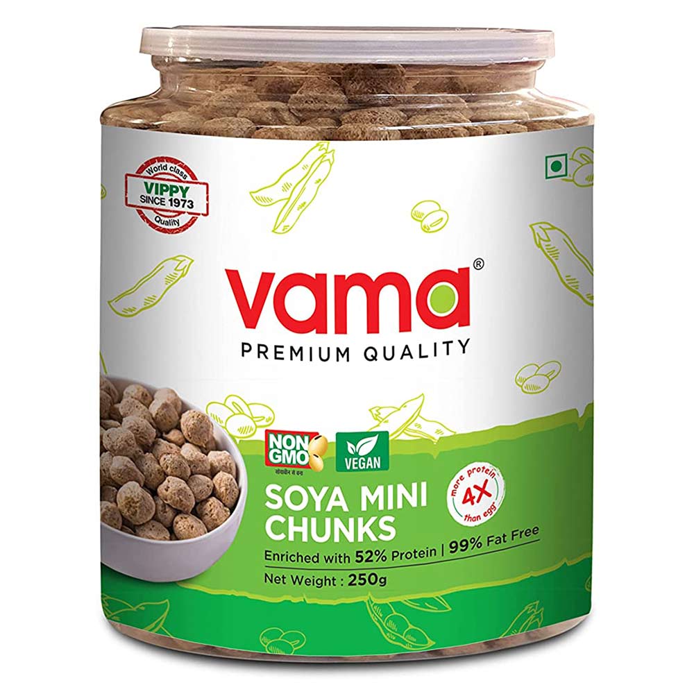 1 - Vama Soya Mini Chunks,  Enriched with Protein & Fibre  250 g 