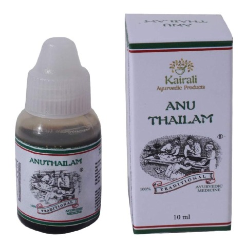 1 - Kairali Anu Thailam,  10 ml 