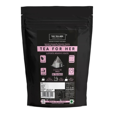 1 - The Tea Ark Tea For Her, Organic Spearmint 50 Tea Bag(s)
