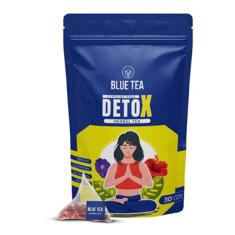 1 - Blue Tea Detox Herbal Tea,  Unflavoured  30 Tea Bag(s) 