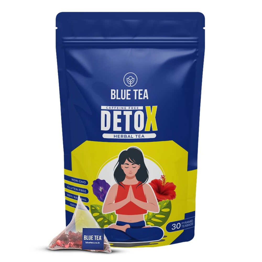 1 - Blue Tea Detox Herbal Tea,  Unflavoured  30 Tea Bag(s) 
