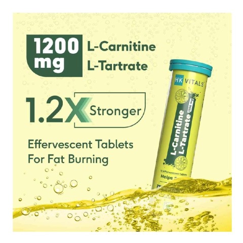 l carnitine 1200 mg HK Vitals L Carnitine 1200 mg Effervescent OP at Best Price in India