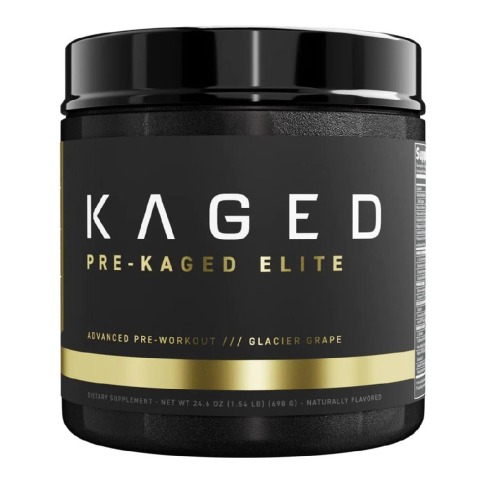 1 - Kaged Muscle Pre-Kaged Elite,  1.54 lb  Glacier Grape 