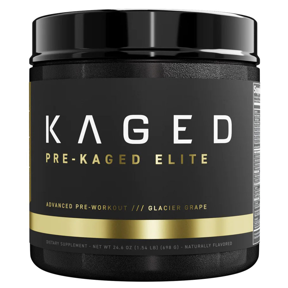 1 - Kaged Muscle Pre-Kaged Elite,  1.54 lb  Glacier Grape 