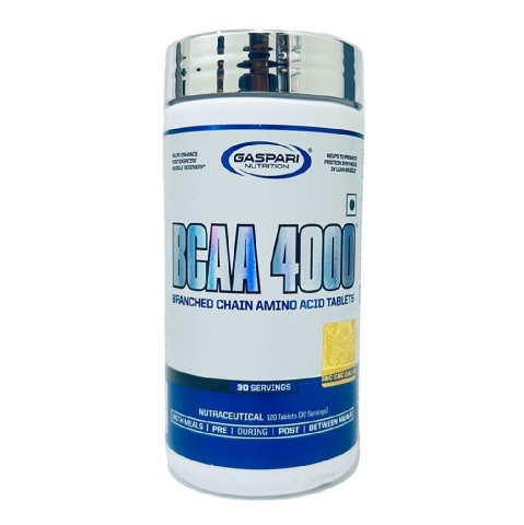 1 - Gaspari Nutrition BCAA 4000,  120 tablet(s)  30 Servings  Unflavoured 