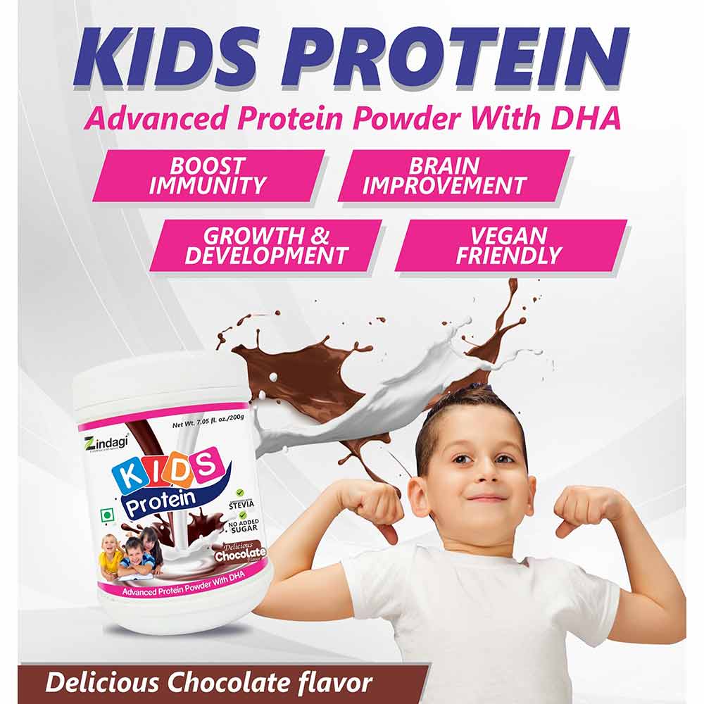 4 - Zindagi Kids Protein Powder,  0.2 kg  Chocolate 