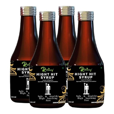 1 - Riffway Hight Hit Syrup (Pack of 4), 200 ml